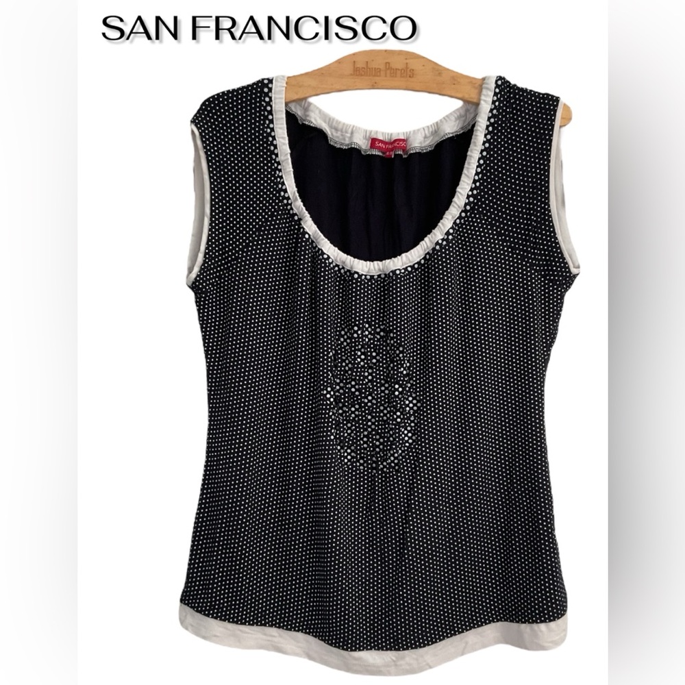 San⭐️Francisco Polka Dot Tank Top
